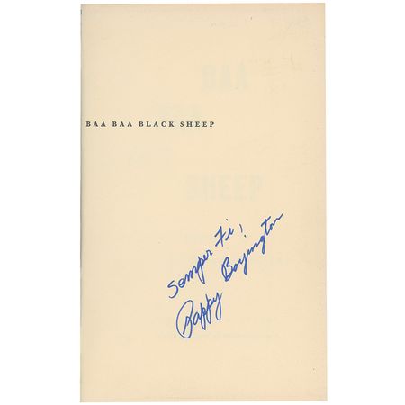Lot #407 Pappy Boyington Book - Image 1
