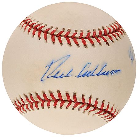 Lot #1470 Richie Ashburn Baseball - Image 1