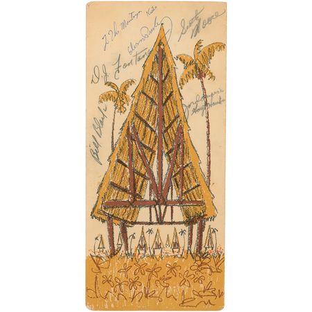 Lot #805 Elvis Presley: Elvis and the Blue Moon Boys make their first visit to Hawaii in 1957 - Image 1