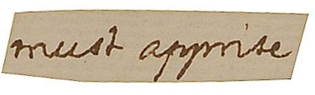 Lot #81 Thomas Jefferson Two Words - Image 2