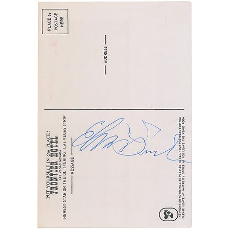 Lot #807 Elvis Presley: Presley revisits the site of his first Vegas appearance - Image 1