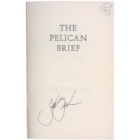 Lot #603 John Grisham Book - Image 1