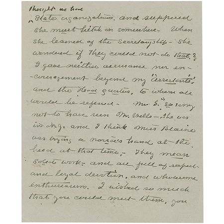 Lot #204 Clara Barton: Red Cross founder discusses first aid and her organization?s expansion - Image 3