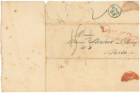 Lot #589 Alexander Dumas, pere Handwritten Letter Signed - Image 3