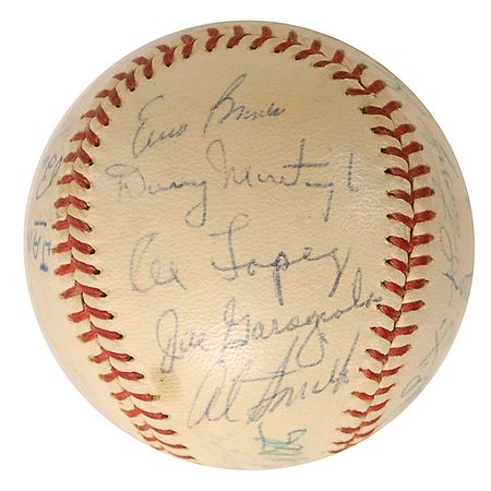Lot #1478 Baseball Greats Baseball - Image 1