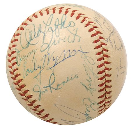 Lot #1478 Baseball Greats Baseball - Image 3