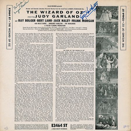Lot #1158 Wizard of Oz: Hamilton and Harburg Album - Image 1