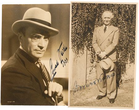 Lot #1354 Cabinet of Dr. Caligari Signed Photographs - Image 1