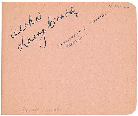 Lot #1040 Autograph Album Autograph Album - Image 1