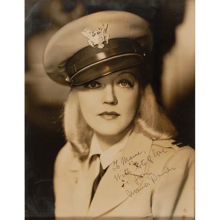 Lot #1057 Marion Davies Signed Photograph - Image 1