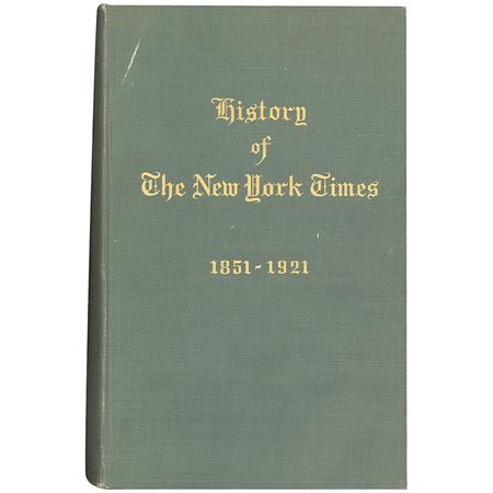 Lot #340 Adolph S. Ochs Book - Image 2