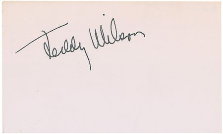 Lot #991 Jazz: Hawkins and Wilson Signatures - Image 2