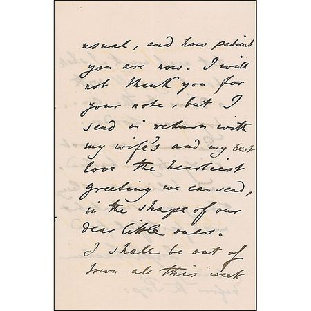 Lot #741 Joseph Joachim Handwritten Letter Signed - Image 3