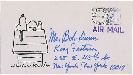 Lot #710 Charles Schulz Handwritten Letter Signed - Image 2