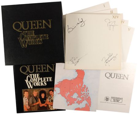 Lot #793 Queen: Queen signs their Complete Works - Image 2
