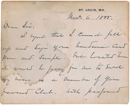 Lot #456 William T. Sherman - Image 1