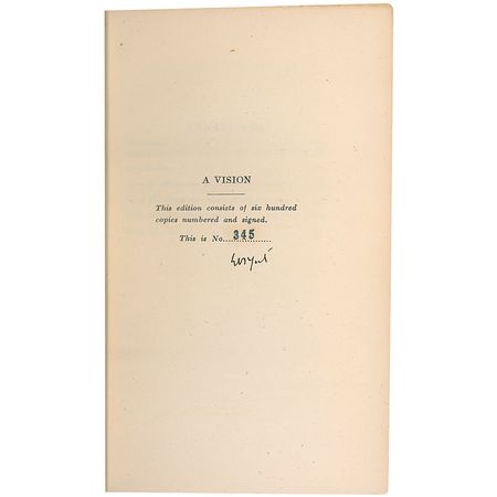 Lot #679 William Butler Yeats: Privately printed edition on occult astrology - Image 1