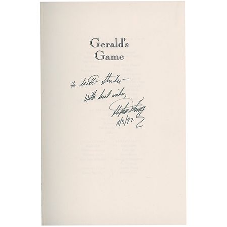 Lot #602 Stephen King Book - Image 1