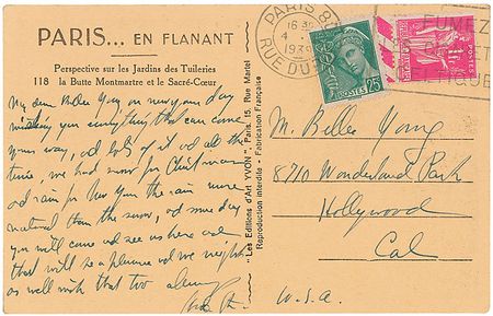 Lot #654 Gertrude Stein Letters - Image 1