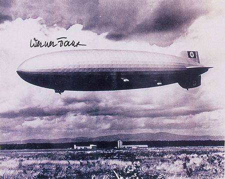 Lot #500 Hindenburg: Werner Franz Signed Photographs - Image 2