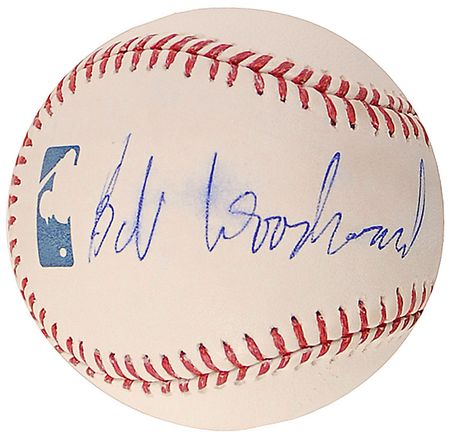 Lot #672 Bob Woodward and Carl Bernstein Baseball - Image 1