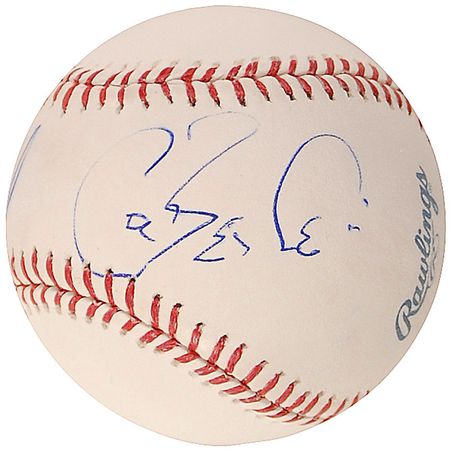 Lot #672 Bob Woodward and Carl Bernstein Baseball - Image 2