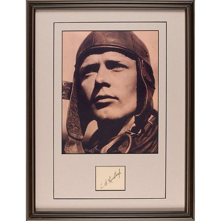 Lot #503 Charles Lindbergh Signature - Image 1