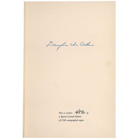 Lot #430 Douglas MacArthur Book - Image 1