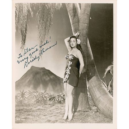 Lot #1363 Dorothy Lamour Signed Photographs - Image 2