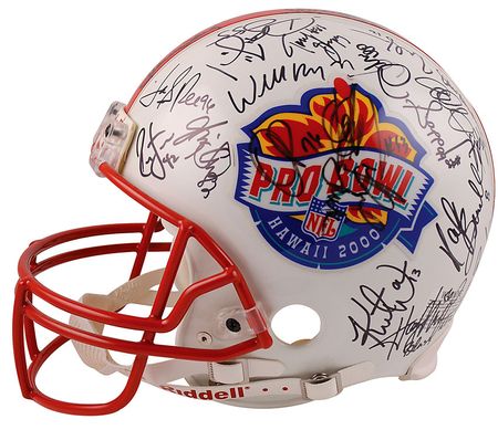 Lot #1506 Football: 2000 Pro Bowl Football Helmet - Image 1