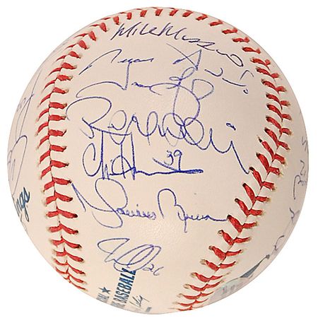 Lot #1425 NY Yankees Baseball - Image 3