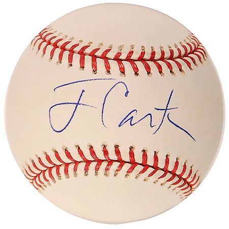 Lot #11 Jimmy Carter Baseball