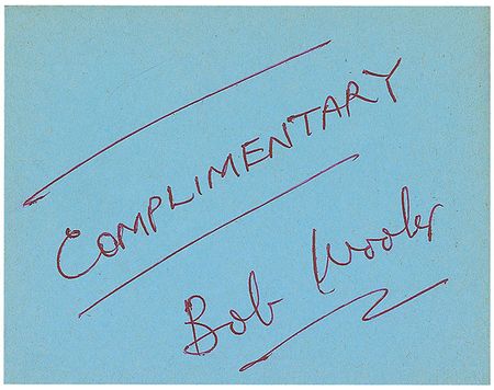 Lot #1019 Rolling Stones: Bob Wooler - Image 1