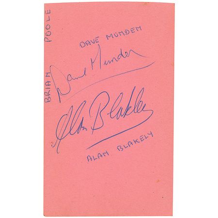 Lot #1012 Brian Poole and the Tremeloes - Image 1