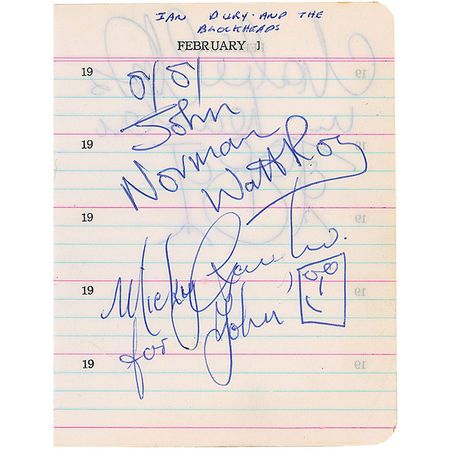 Lot #979 Ian Dury and the Block Heads - Image 2