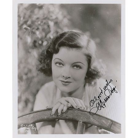 Lot #1372 William Powell and Myrna Loy Signed Photographs - Image 2