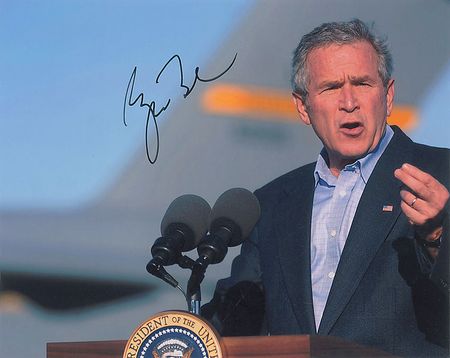 Lot #10 George W. Bush Signed Photograph