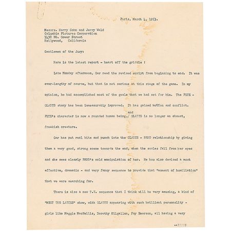 Lot #1068 George Cukor - Image 1