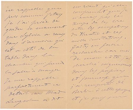 Lot #743 Ruggero Leoncavallo Handwritten Letter Signed - Image 2
