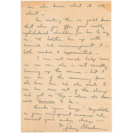 Lot #1050 Sidney Blackmer - Image 2