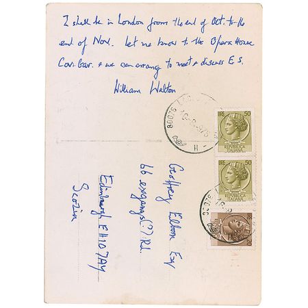 Lot #758 William Walton - Image 1