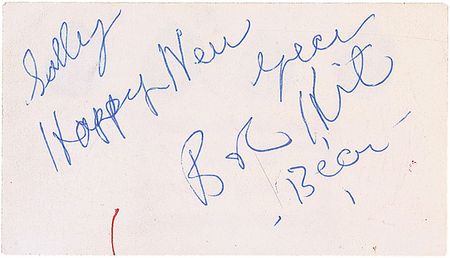 Lot #971 Canned Heat: Bob Hite Signature - Image 1