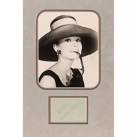 Lot #1355 Audrey Hepburn Signature - Image 1
