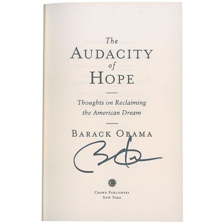 Lot #85 Barack Obama Book - Image 1