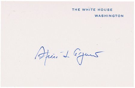 Lot #38 Gerald Ford and Spiro Agnew - Image 1