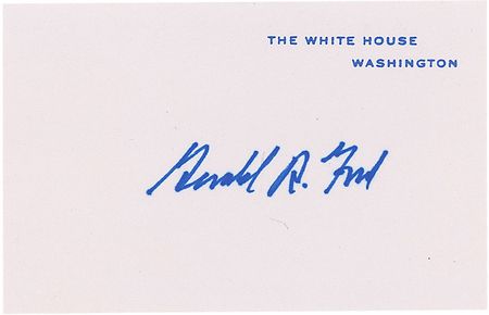 Lot #38 Gerald Ford and Spiro Agnew - Image 2