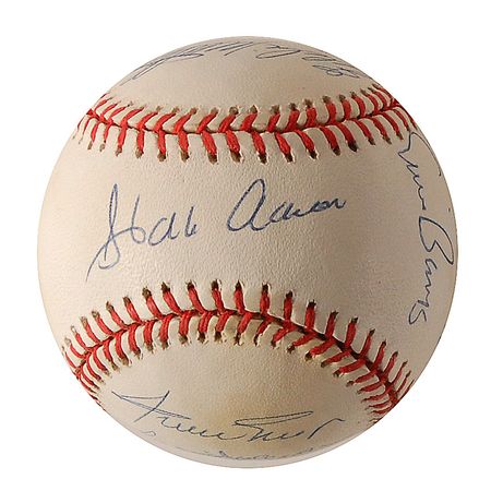 Lot #1412 Baseball: 500 Home Run Club Baseball - Image 2