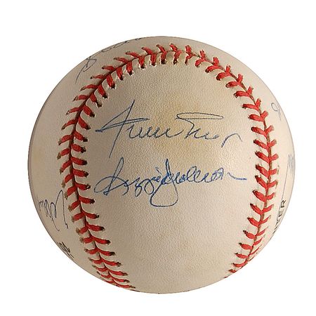 Lot #1412 Baseball: 500 Home Run Club Baseball - Image 5