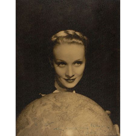 Lot #1070 Marlene Dietrich: Cartographic portrait of an early international star - Image 2