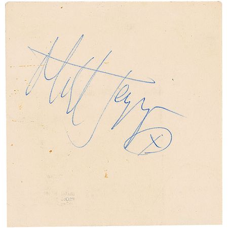 Lot #1018 Rolling Stones: Jagger and Watts Signatures - Image 1